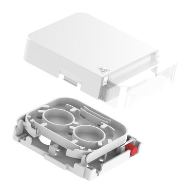 ホワイト1コアFC UPCタイプファイバーオプティックフェイスプレート5 FTTHネットワーク内でのインドୋର用