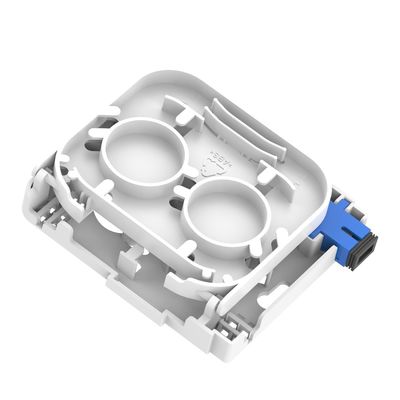 115*86*22mm ファイバーオプティックソケットパネル コンパクトの室内FTTHネットワークの設置用