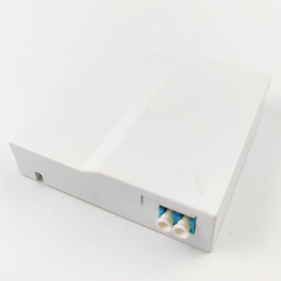 1 ポート LC UPC プラスチック ファイバー オプティック フェイスプレート ソケット パネル 無縫 FTTH 設置