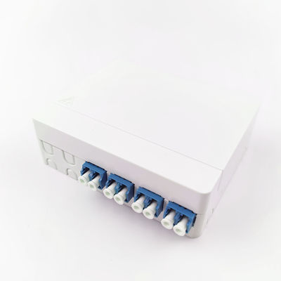 102*81*30mm LC/UPC 室内FTTHネットワーク用 プラスチック光ファイバー フェイスプレートソケットパネル