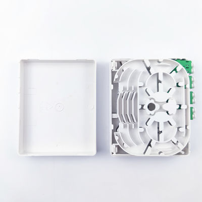 FTTHネットワーク互換性有光ファイバーソケットパネル 4コアABSPC素材
