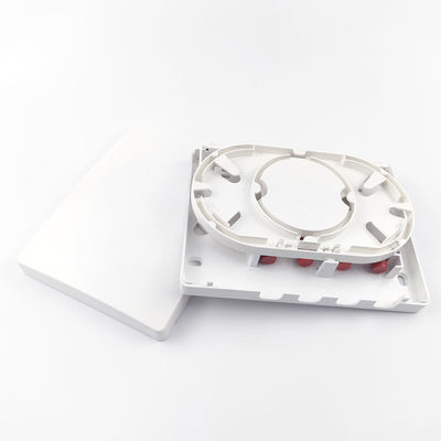 室内ネットワークFTTH 4コアに使用されるFC/UPC プラスチック光ファイバー・フェイスプレートソケットパネル
