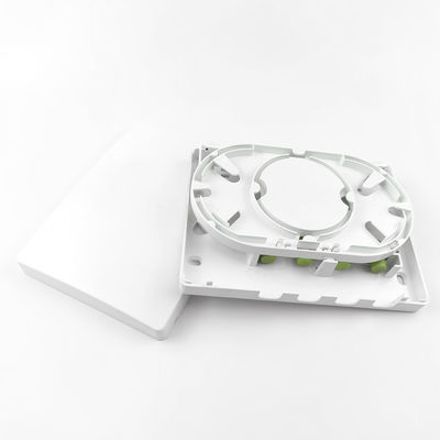 FC/APCコネクタタイプ4コア FTTHネットワーク用プラスチック光ファイバー・フェイスプレートソケットパネル