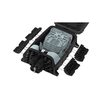 PP GF Anti UV 24コア IP65 壁掛け/ポール掛け光ファイバー配送箱