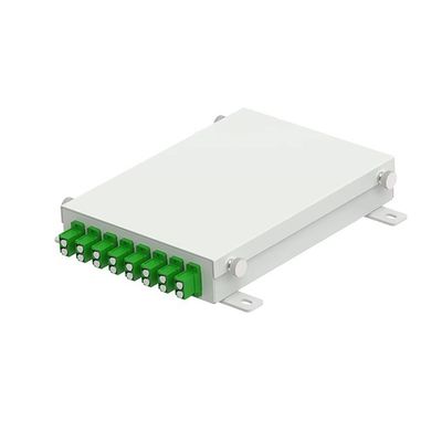 LC APCタイプでODNネットワーク配送のための8コア光ファイバーFTTHターミナルボックス