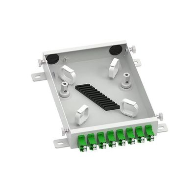LC APCタイプでODNネットワーク配送のための8コア光ファイバーFTTHターミナルボックス