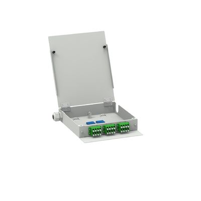 冷式ロール鋼網 ODN パワー LC APC 12コア ファイバーオプティック FTTH 端末箱
