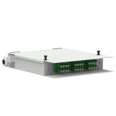 冷式ロール鋼網 ODN パワー LC APC 12コア ファイバーオプティック FTTH 端末箱